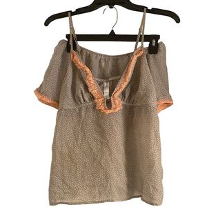 Sheer grey two piece night set
